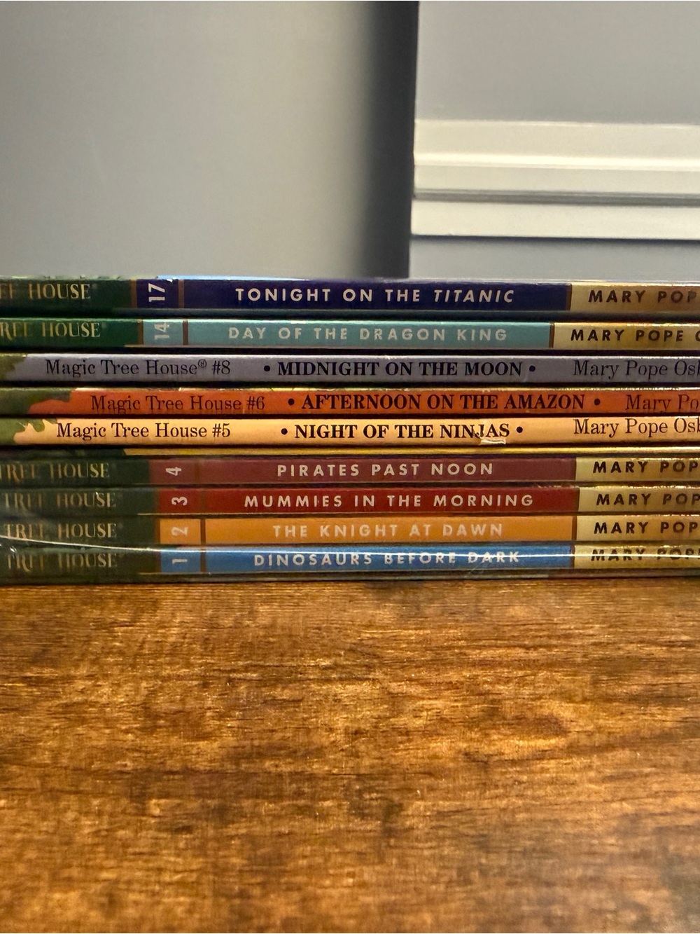 The Magic Tree House Books 1-6, 8, 14, 17